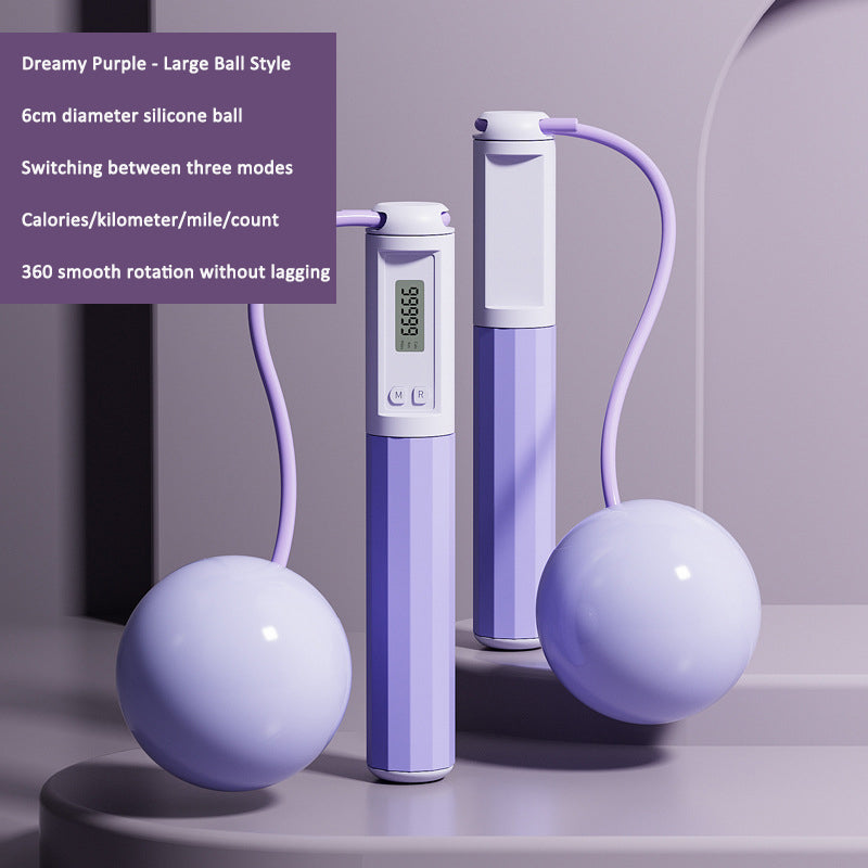 Intelligent adjustable sports skipping rope