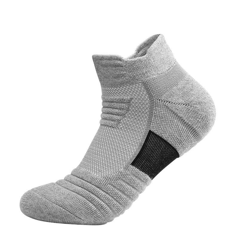 Breathable Heavy Cushion Crew Socks - All-Season Basketball & Outdoor Performance Socks