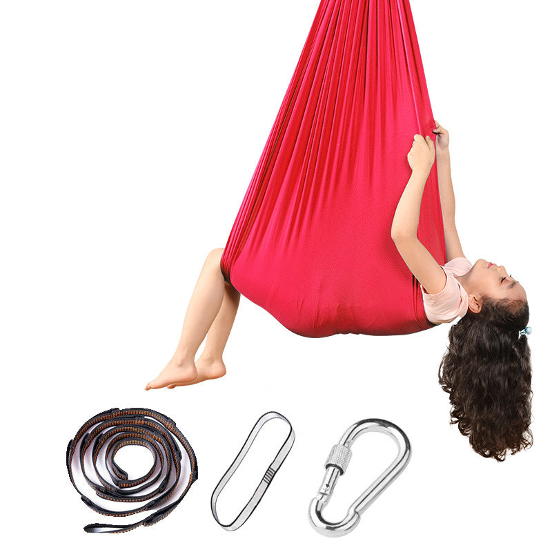 Children's hammock sensory swing yoga indoor adult outdoor training hanging chair